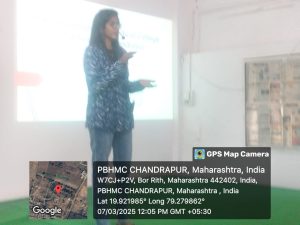 International womens day in pbhmc