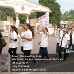 A protest rally was held by the college on Kolkata woman doctor murder case